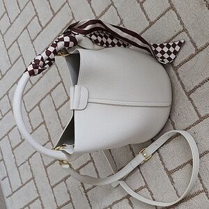 Faux Leather Bucket Bag